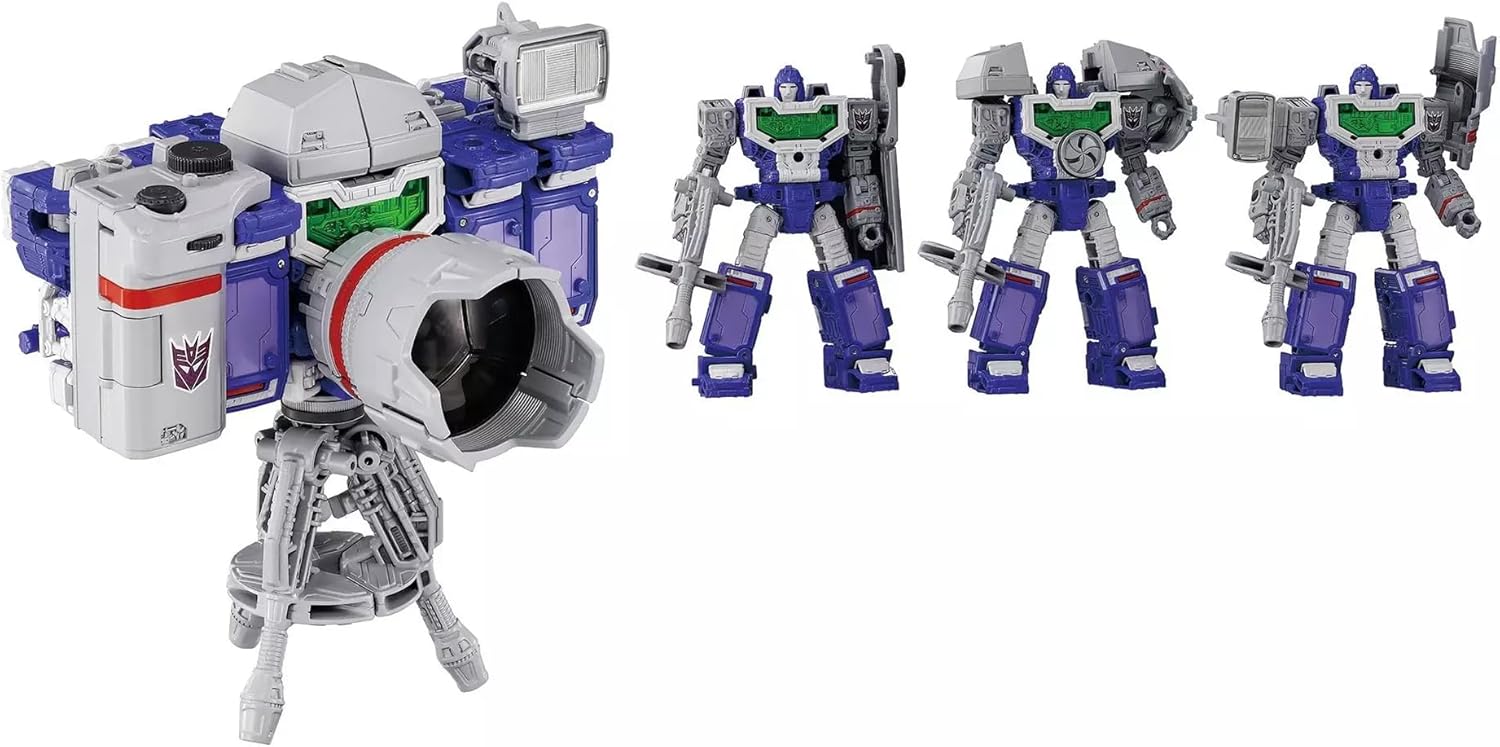 Transformers Takara Tomy Dramatic Capture Series Decepticons Part 1, Adult Collectible Action Figure Set, 15+