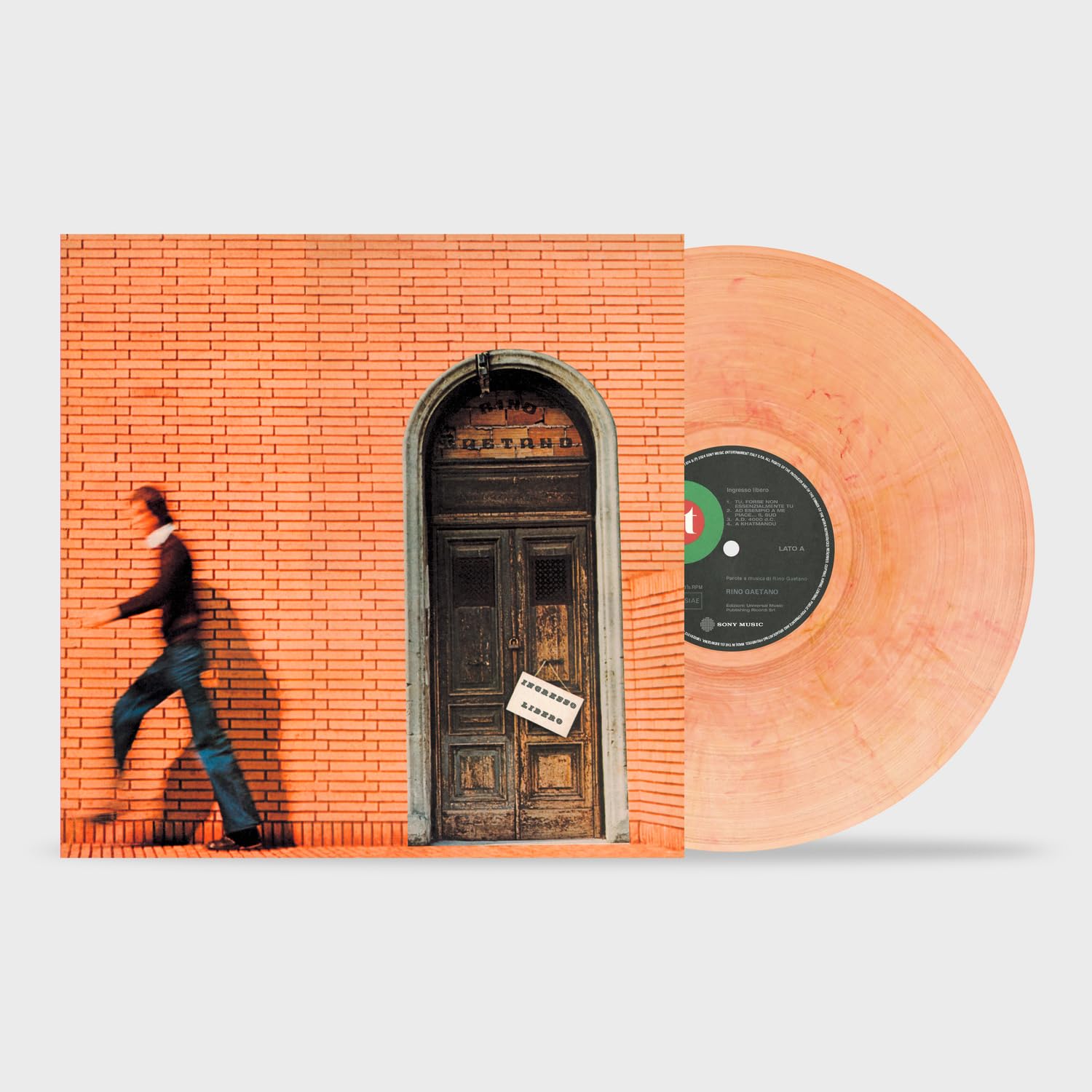 Rino Gaetano - Ingresso Libero (Orange Marble Vinyl)
