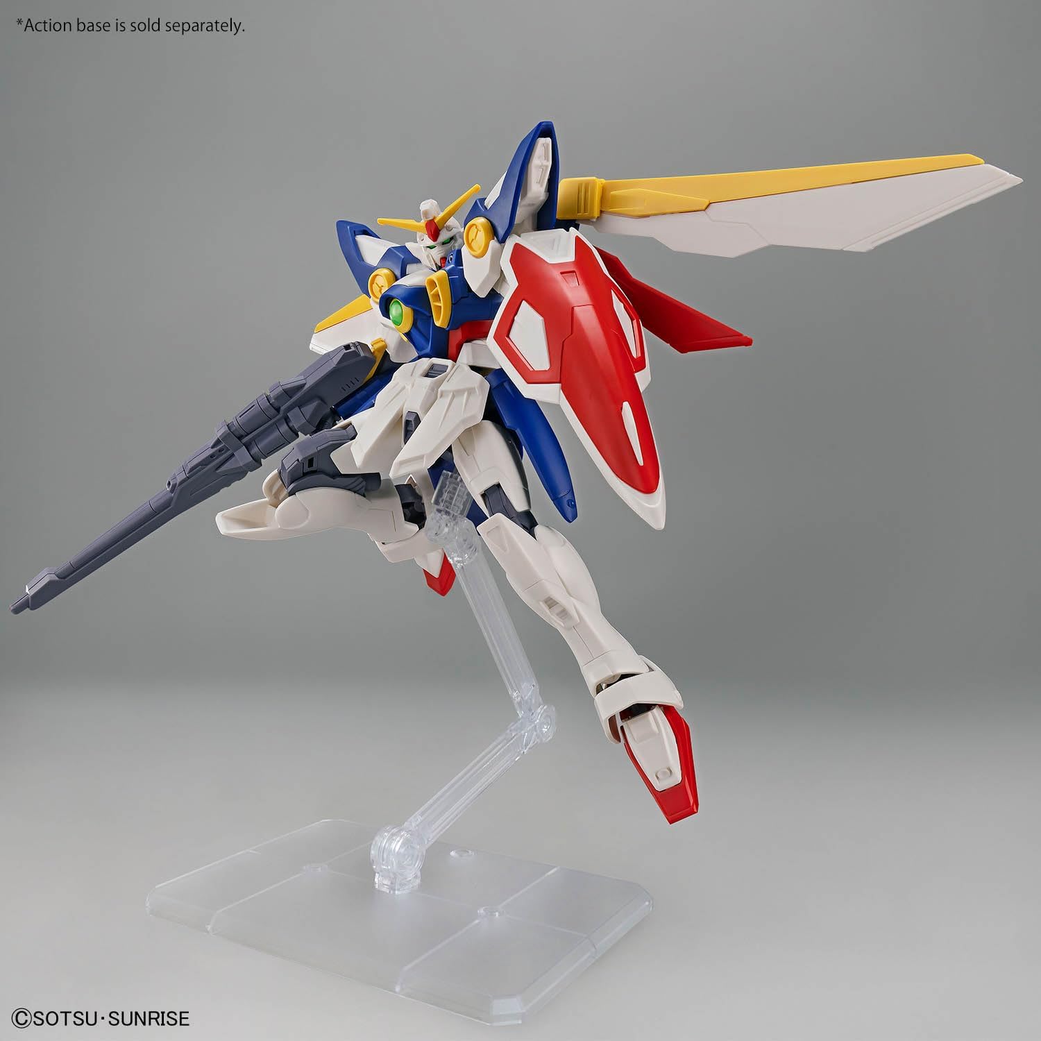 Bandai Hobby | Entry Grade 1/144 Wing Gundam Model Kit | Mobile Suit Gundam Wing | Ultra‑Easy Snap‑Fit Assembly, No Glue or Paint Required | Official Bandai Spirits Gunpla
