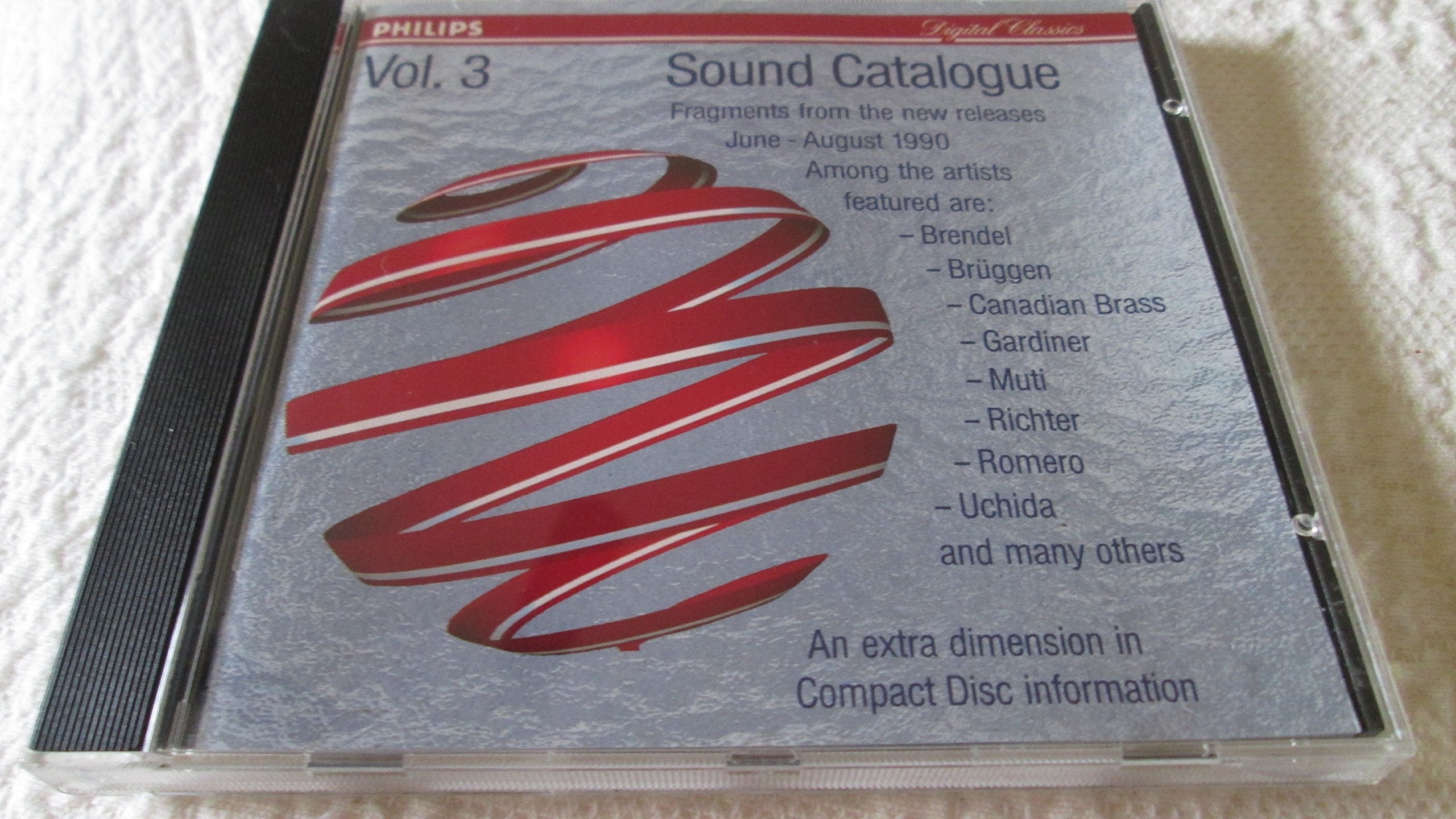 SOUND CATALOGUE 3 - FRAGMENTS FROM THE NEW RELEASES JUNE - AUGUST 1990