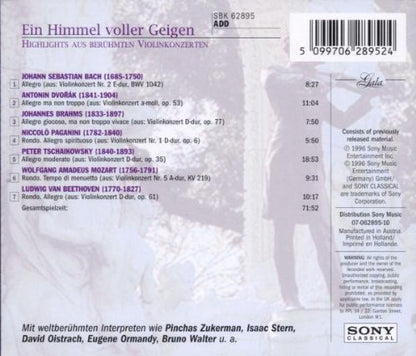 Ein Himmel voller Geigen (Highlights aus berühmten Violinkonzerten