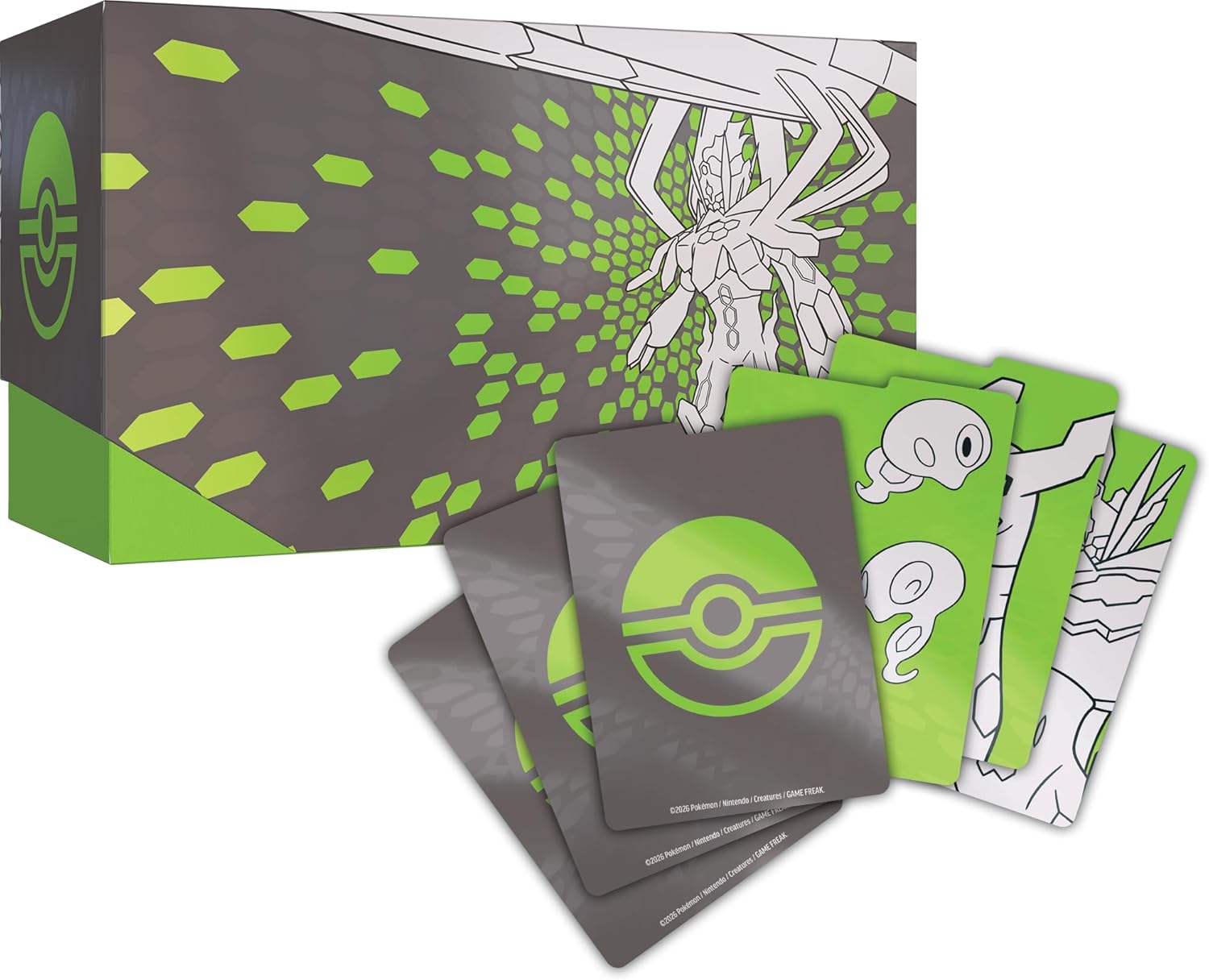 Pokémon TCG: Mega Evolution—Perfect Order Elite Trainer Box (1 Full-Art Promo Card, 9 Booster Packs & Premium Accessories