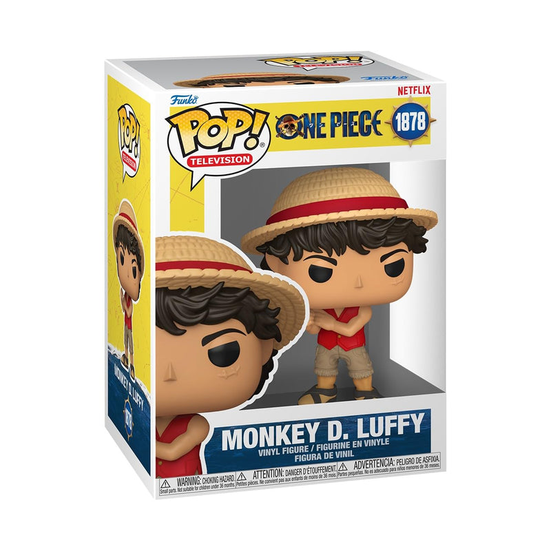 Funko POP! Television: Netflix - One Piece - Monkey D. Luffy - Collectable Vinyl Figure - Gift Idea - Official Merchandise - Toys For Kids & Adults - Model Figure for Collectors and Display