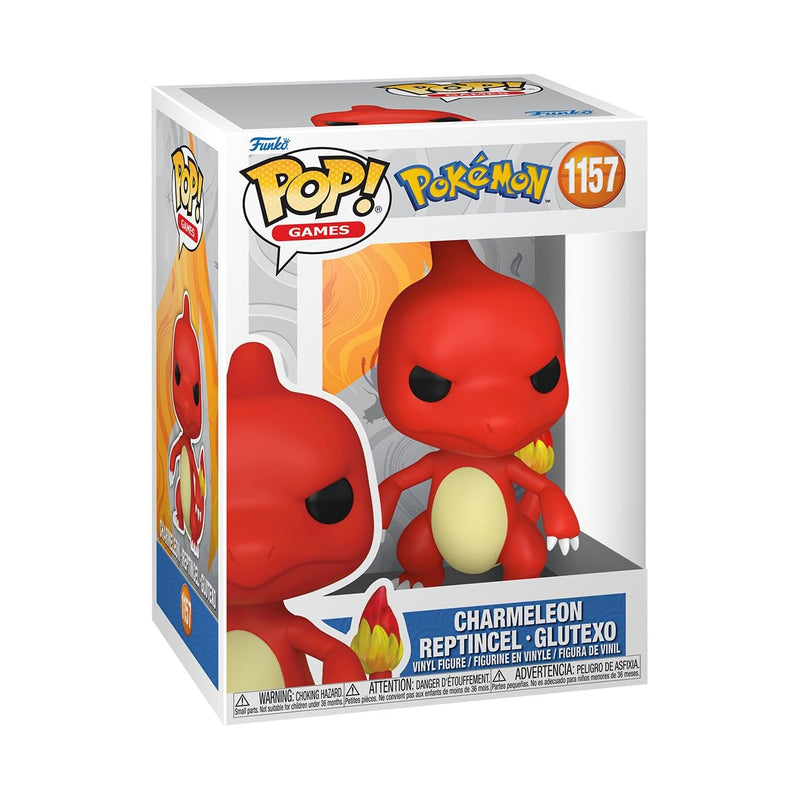 Funko POP Games: Pokemon - Charmeleon - Collectable Vinyl Figure - Gift Idea - Official Merchandise - Toys For Kids & Adults - Model Figure for Collectors and Display