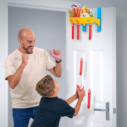 Electronic Baton Drop Reaction Game With Sound Effects For Whole Family. Sausage Catching Game For 5 Years And Up.