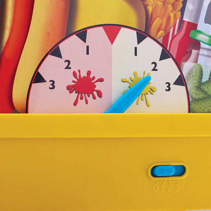 Electronic Baton Drop Reaction Game With Sound Effects For Whole Family. Sausage Catching Game For 5 Years And Up.