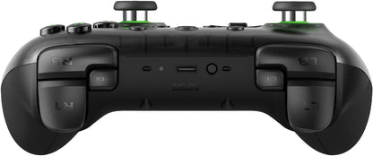 8BitDo Ultimate 2C Wireless Controller for Windows PC and Android, with 1000 Hz Polling Rate, Hall Effect Joysticks and Triggers, and Remappable L4/R4 Bumpers (Transparent Black