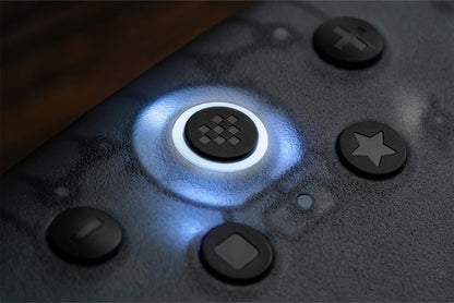 8BitDo Ultimate 2C Wireless Controller for Windows PC and Android, with 1000 Hz Polling Rate, Hall Effect Joysticks and Triggers, and Remappable L4/R4 Bumpers (Transparent Black