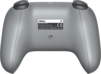 8BitDo 64 Bluetooth Controller for Analogue 3D, Switch, Switch 2, Windows, and Android (Grey