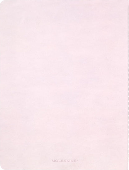 Moleskine Cahier Journal Sakura - Ruled Notebook for Notes, Singer Sewn Cover with 16 Detachable Sheets, XL Size 19 x 25 cm