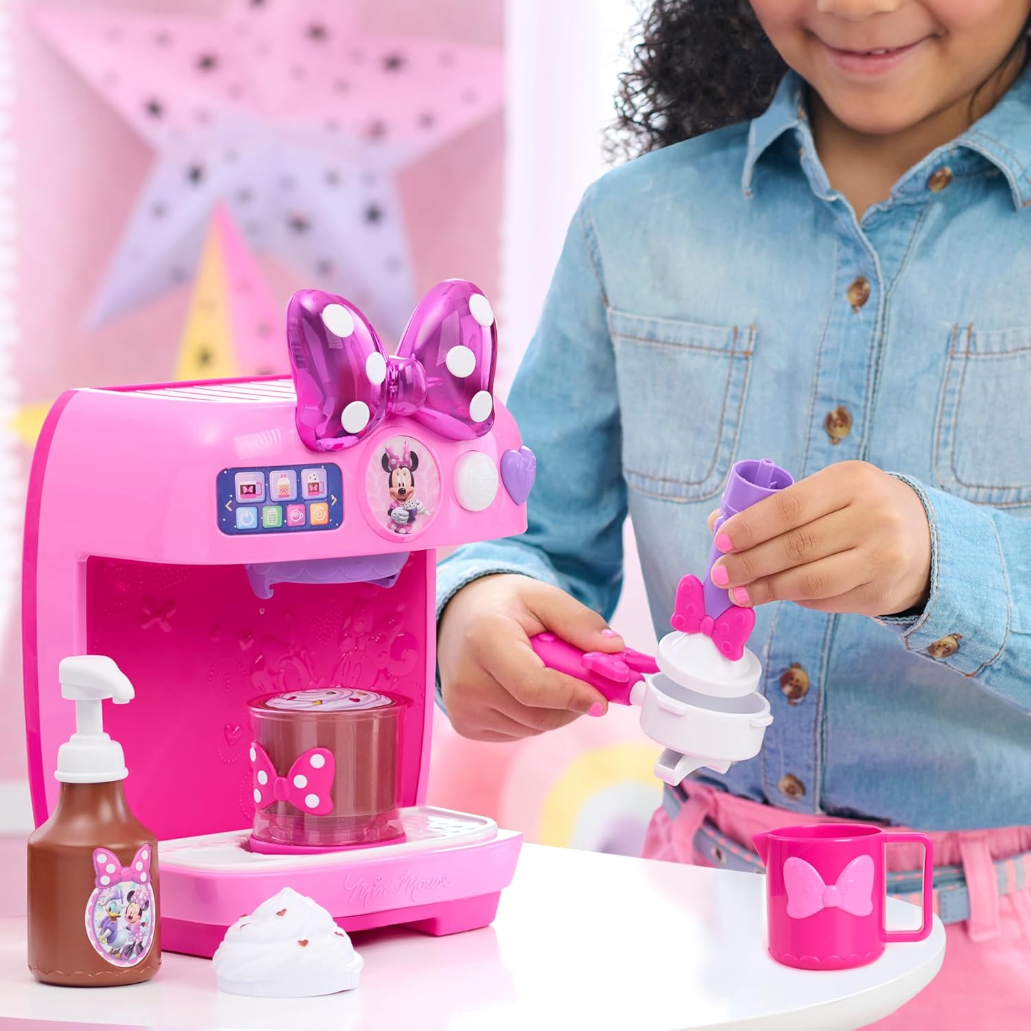 Spectron - Disney Minnie Mouse Koffiemachineset met Licht & Geluid - 10dlg.