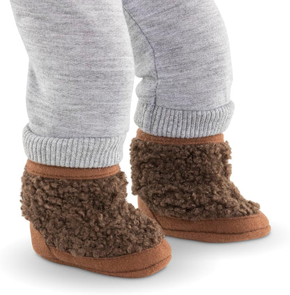 Corolle Moumoute Boots Brown, Doll Clothes 36 cm, from 2 years, 9000142170
