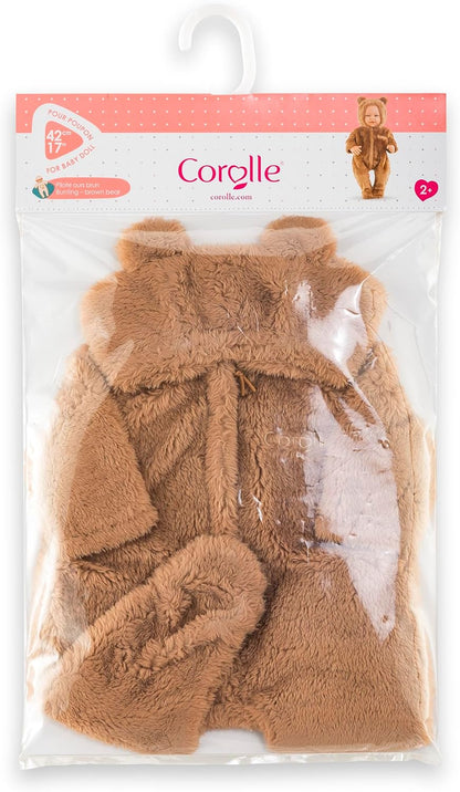 Corolle - Corolle Bunting Brown Bear Onesie - 42cm