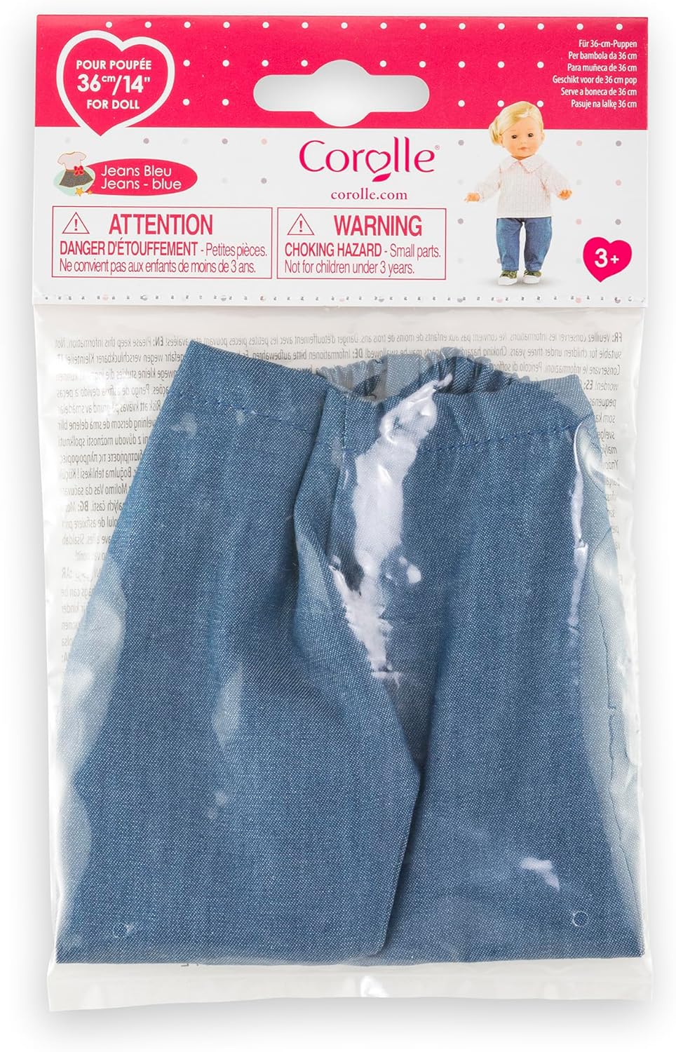 Corolle - Ma Corolle Blauwe Poppen Jeans - 36cm