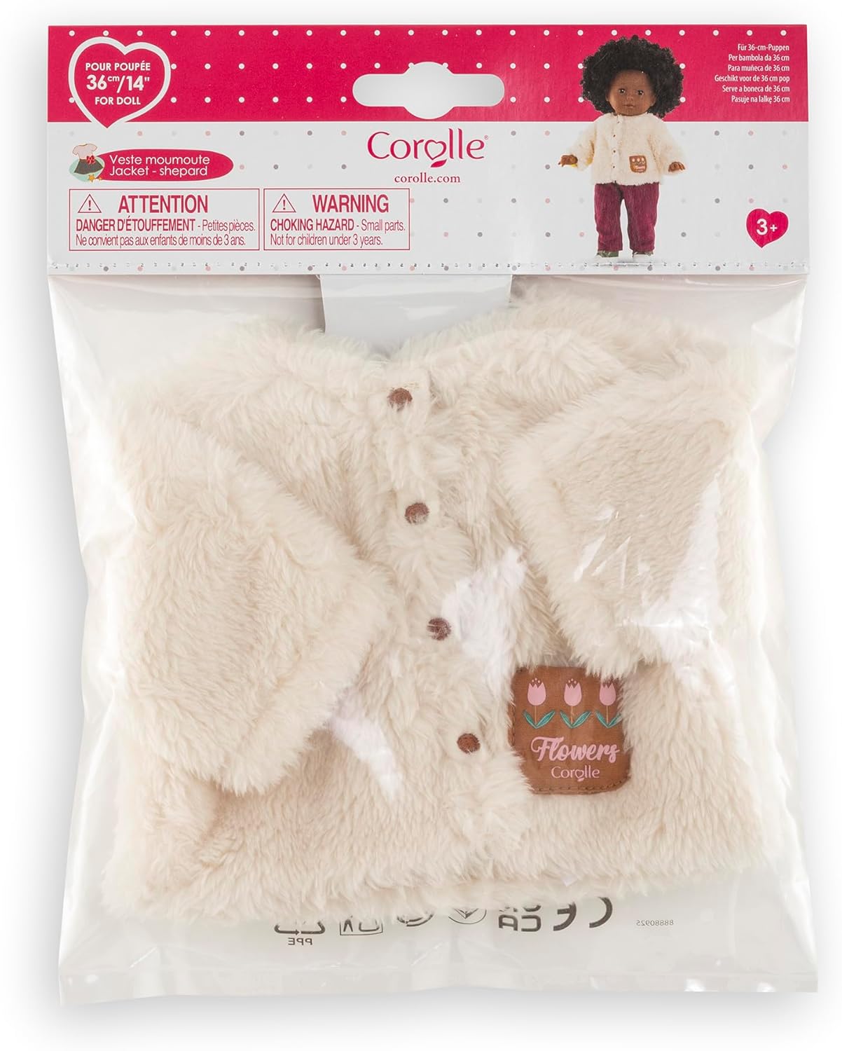 Corolle - Jas Moumoute Petit Explorer, kleding voor pop Ma 36 cm, vanaf 3 jaar, 9000213140