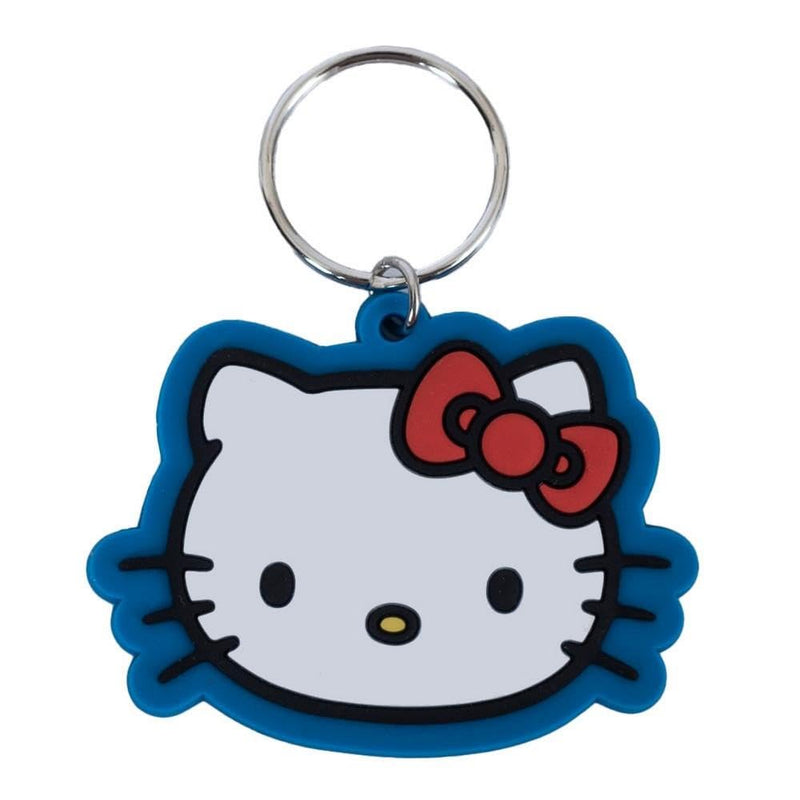 Hello Kitty Face Keyring