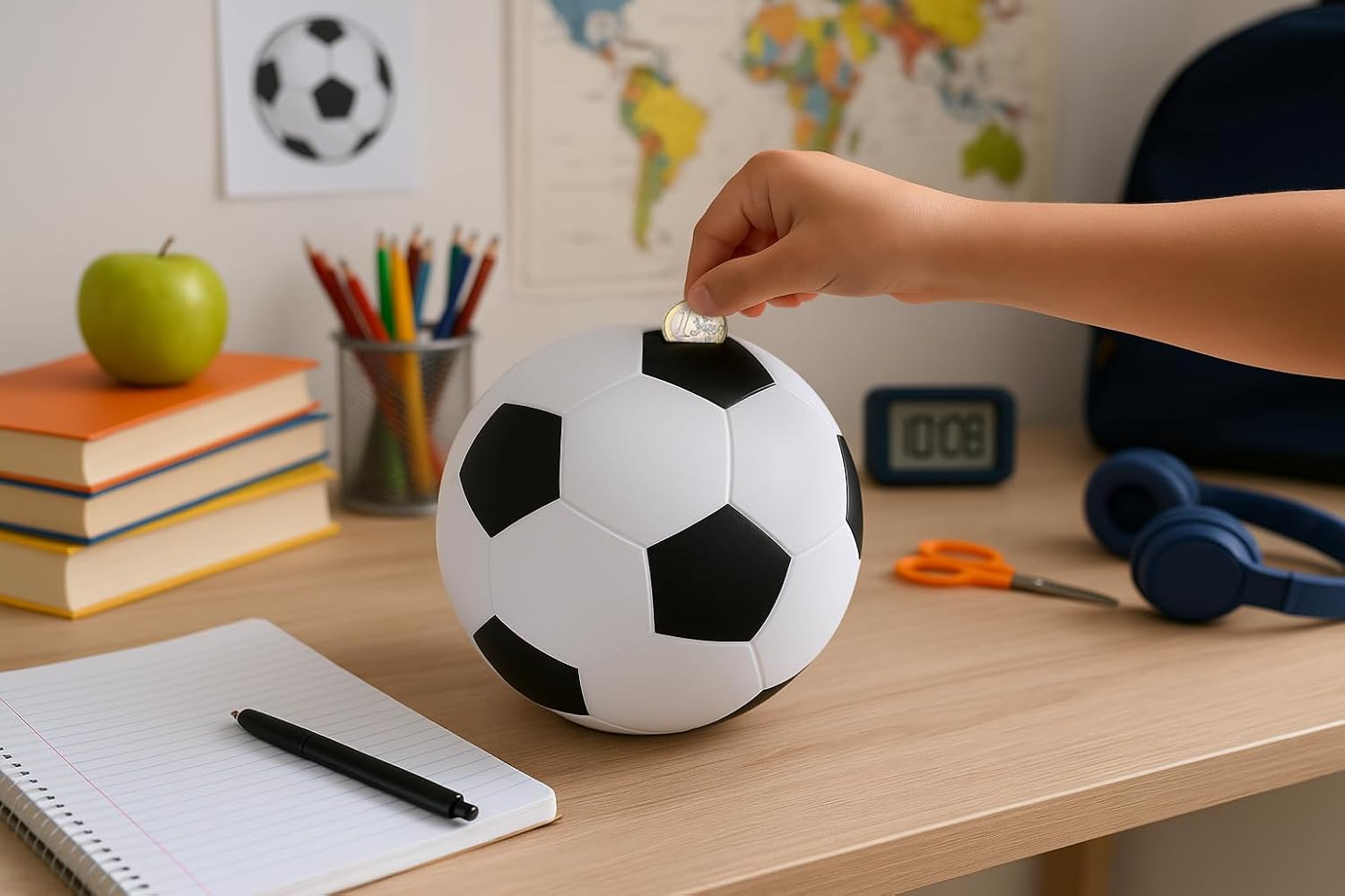 Itotal - Piggy Bank Football (Xl2497V)