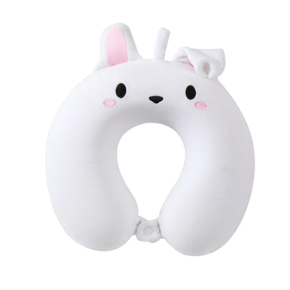 Itotal - Neck Pillow - Bunny - 33 + 30 + 10 Cm