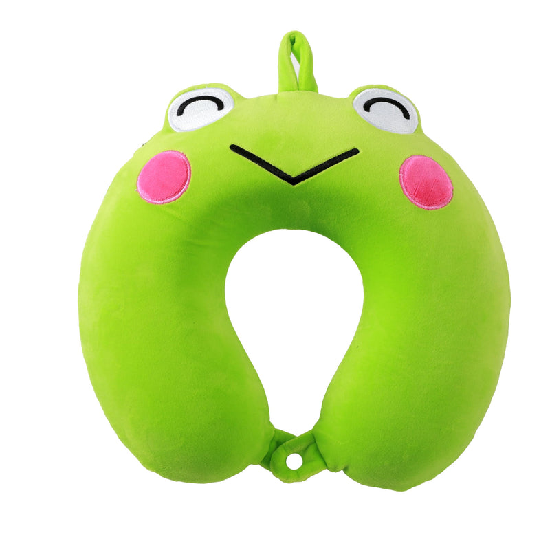 Itotal - Neck Pillow - Froggy - 33 + 30 + 10 Cm
