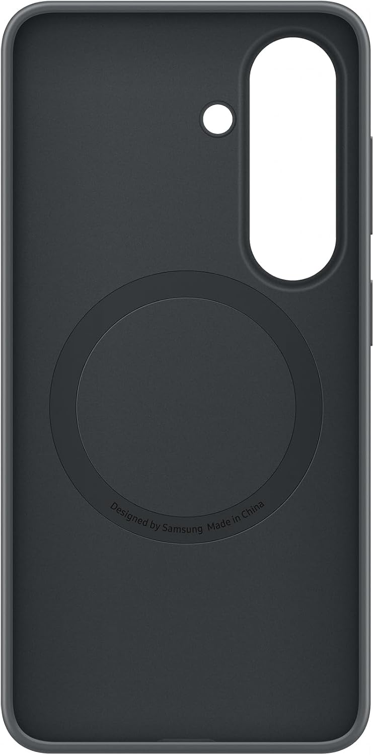 Samsung Silicone Magnet Case cover magnetica in silicone con tecnologia Magnetic Power Profile Galaxy S26, Black