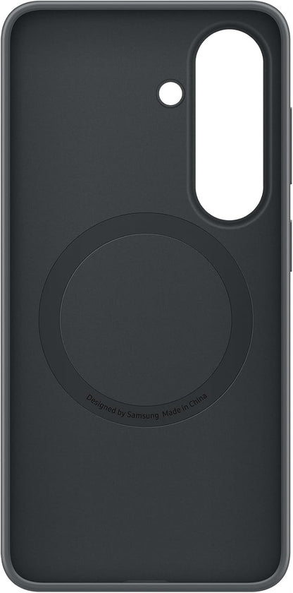 Samsung Silicone Magnet Case cover magnetica in silicone con tecnologia Magnetic Power Profile Galaxy S26, Black