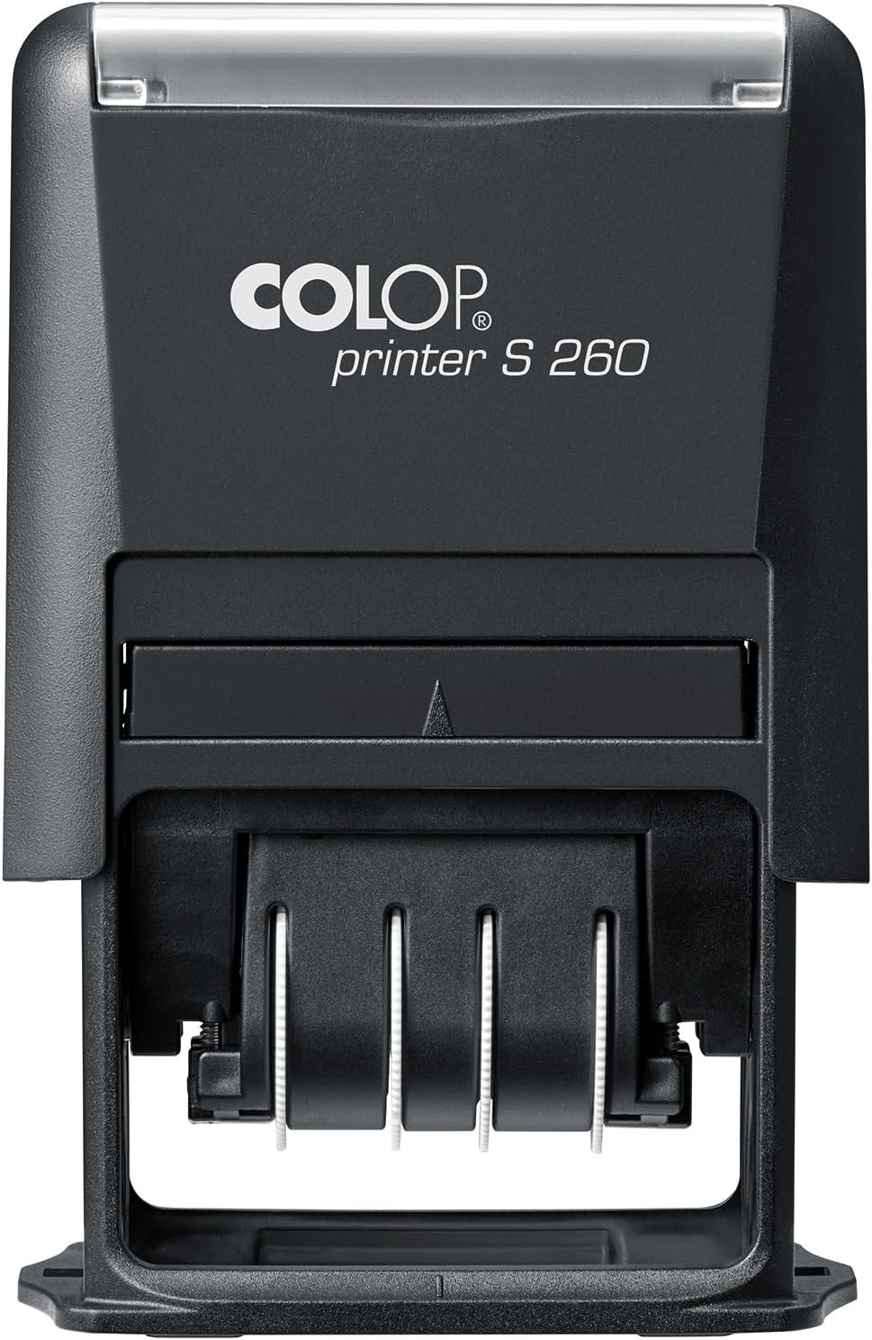 Printer S 260/SET English Stamp to Set Yourself, Includes Type Set, Tweezers & Imprint Cards, Blue/Red