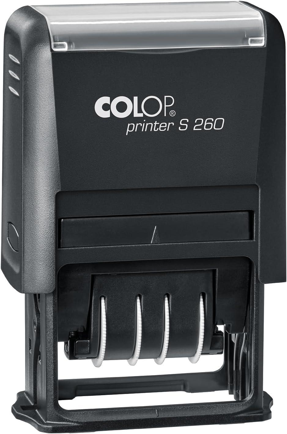 Printer S 260/SET English Stamp to Set Yourself, Includes Type Set, Tweezers & Imprint Cards, Blue/Red