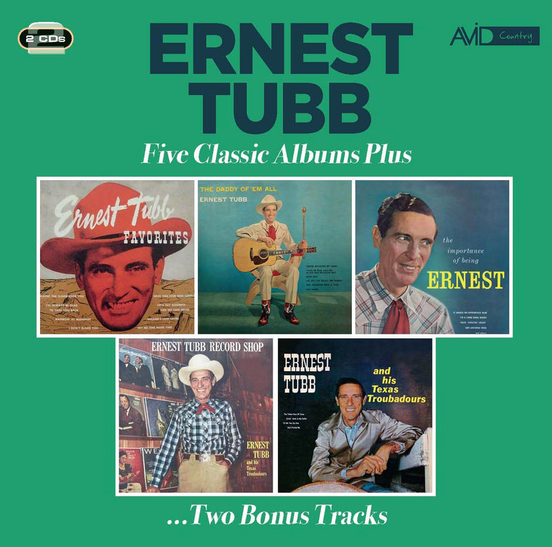 Five Classic Albums Plus (Favorites/Daddy of 'Em All/The: Importance of Being Ernest/Record Shop/& His Texas Troubadours)