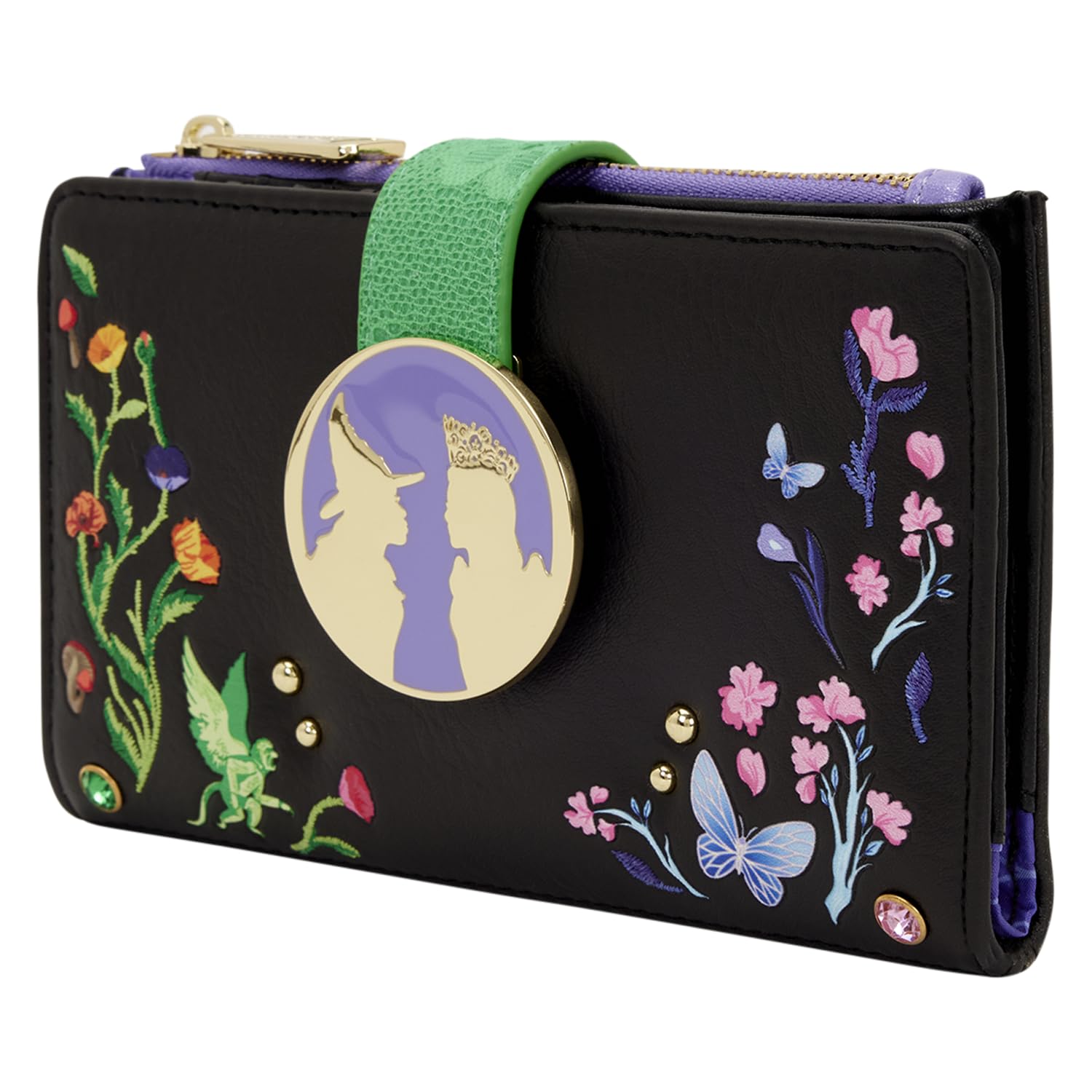Wicked By Loungefly Wallet Floral & Lace