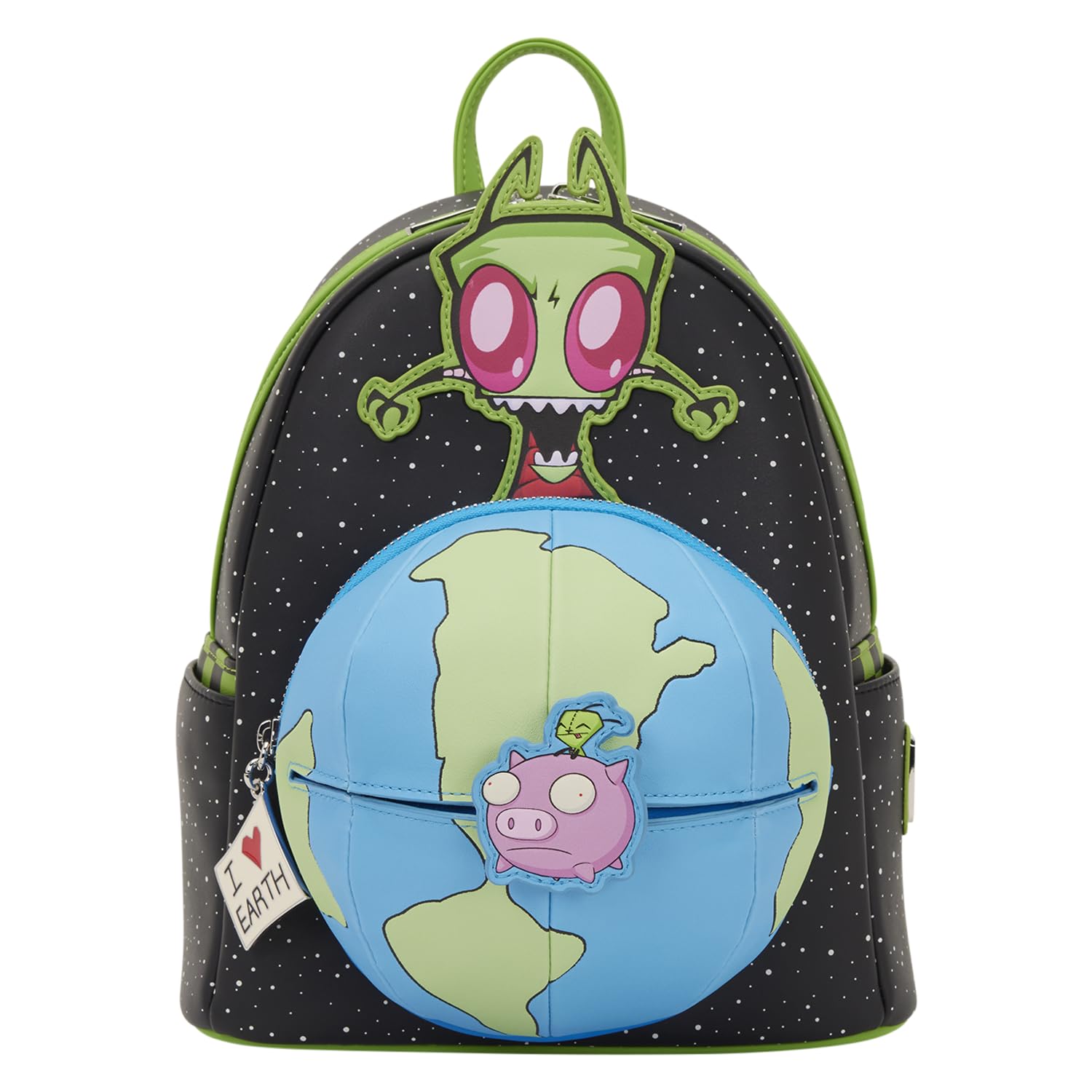 Nickelodeon By Loungefly Mini Backpack Invader Zim Glow