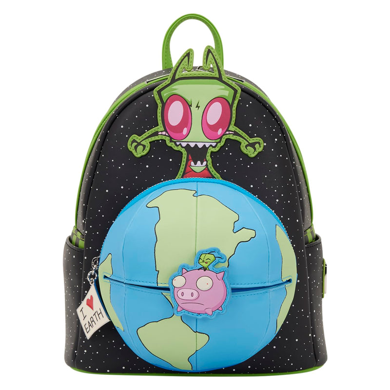 Nickelodeon By Loungefly Mini Backpack Invader Zim Glow