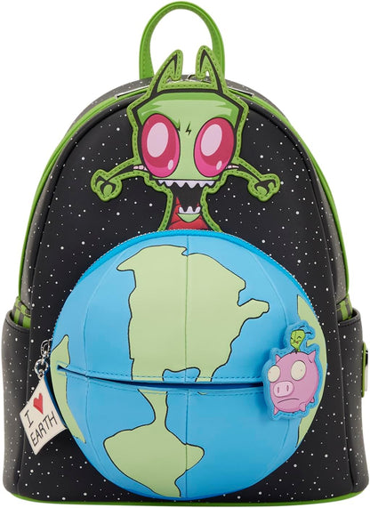 Nickelodeon By Loungefly Mini Backpack Invader Zim Glow