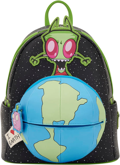 Nickelodeon By Loungefly Mini Backpack Invader Zim Glow