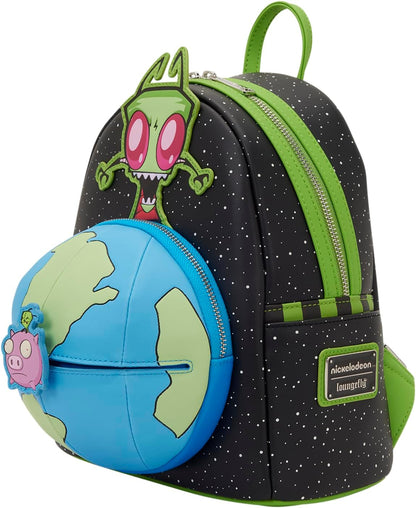 Nickelodeon By Loungefly Mini Backpack Invader Zim Glow
