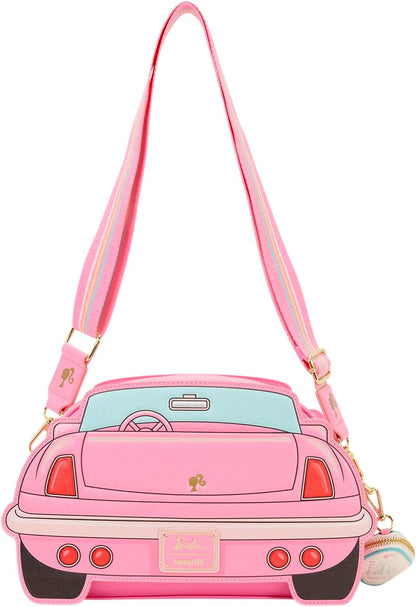 Mattel By Loungefly Crossbody Bag Barbie Car Light Up