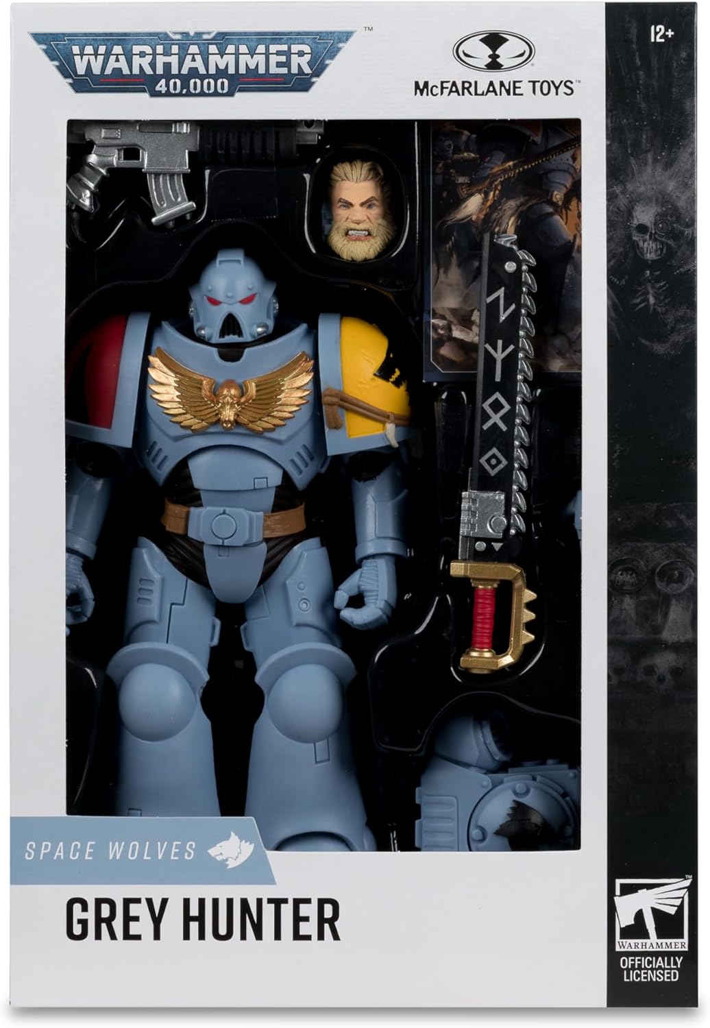McFarlane Warhammer 40.000 Grey Hunter (Space Wolves) 17,8 cm Actionfigur Spielzeug