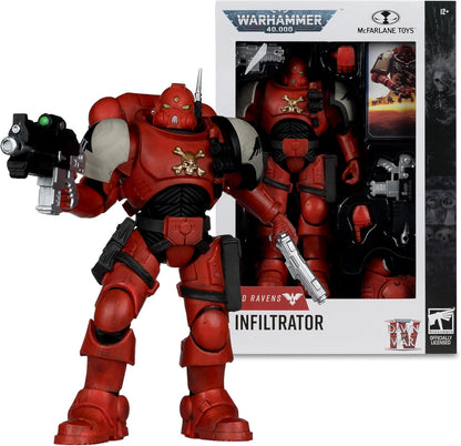 McFarlane Warhammer 40.000 Infiltrator (Blood Ravens)  17,8 cm Actionfigur Spielzeug