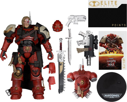 McFarlane Warhammer 40,000 Captain Cyrus (Dawn of War 4) 7in Deluxe Action Figure Elite Edition #7