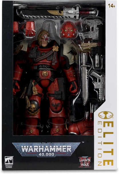 McFarlane Warhammer 40,000 Captain Cyrus (Dawn of War 4) 7in Deluxe Action Figure Elite Edition #7