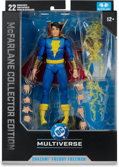 McFarlane DC Multiverse Shazam! Freddy Freeman 7in Action Figure Collector Edition #55
