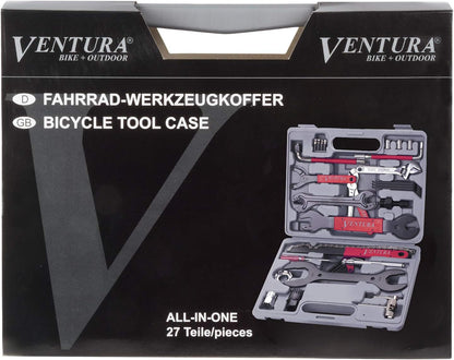 Fahrrad-Universal-Werkzeugkoffer, 37-teilig, Fahrradwerkzeug