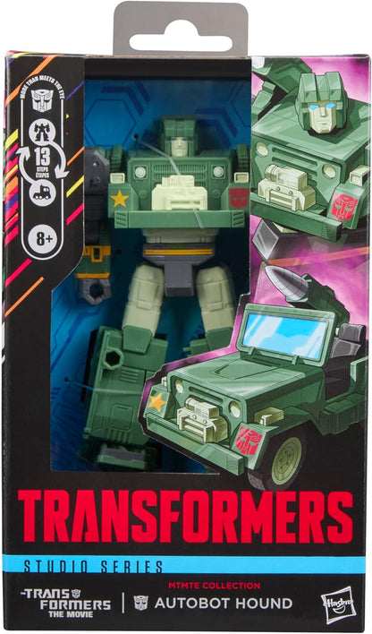 The Transformers: The Movie Studio Series Deluxe Class Action Figure Mtmte Collection: Autobot Hound 14 Cm