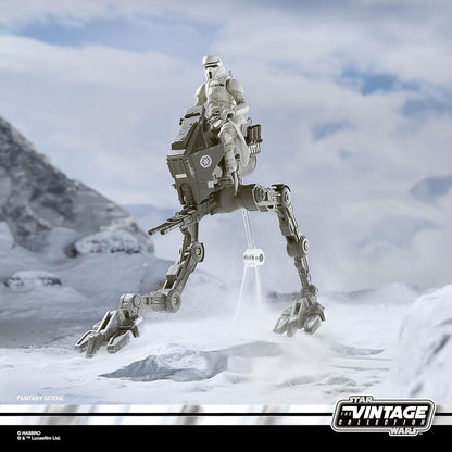 Star Wars The Vintage Collection Restimperium AT-RT, The Mandalorian & Grogu Premium Fahrzeug mit Action-Figur (Skala 9,5 cm
