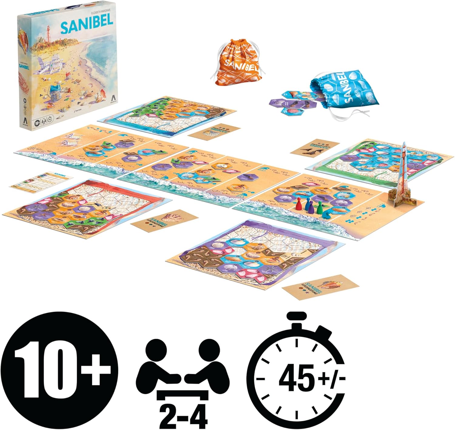 Sanibel Board Game *German Version*