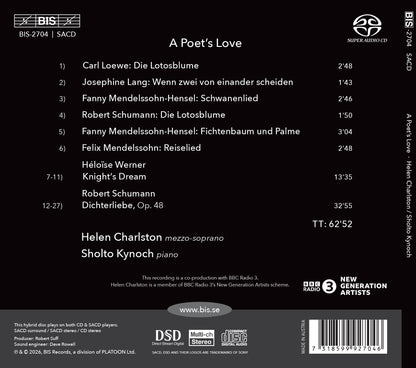 Helen Charlston/Sholto Kynoch: A Poet's Love
