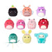 Squishmallows Original Micromallows Plush 10-Pack - 2.5-Inch Plush Includes favourites Lili the Bee, Connor the Cow, Brody the Dinosaur, Plath the Love Bird, and Lasla the Octopus
