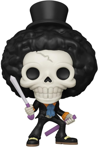 Funko POP! Animation: One Piece - Brook - Collectable Vinyl Figure - Gift Idea - Official Merchandise - Toys For Kids & Adults - Model Figure for Collectors and Display