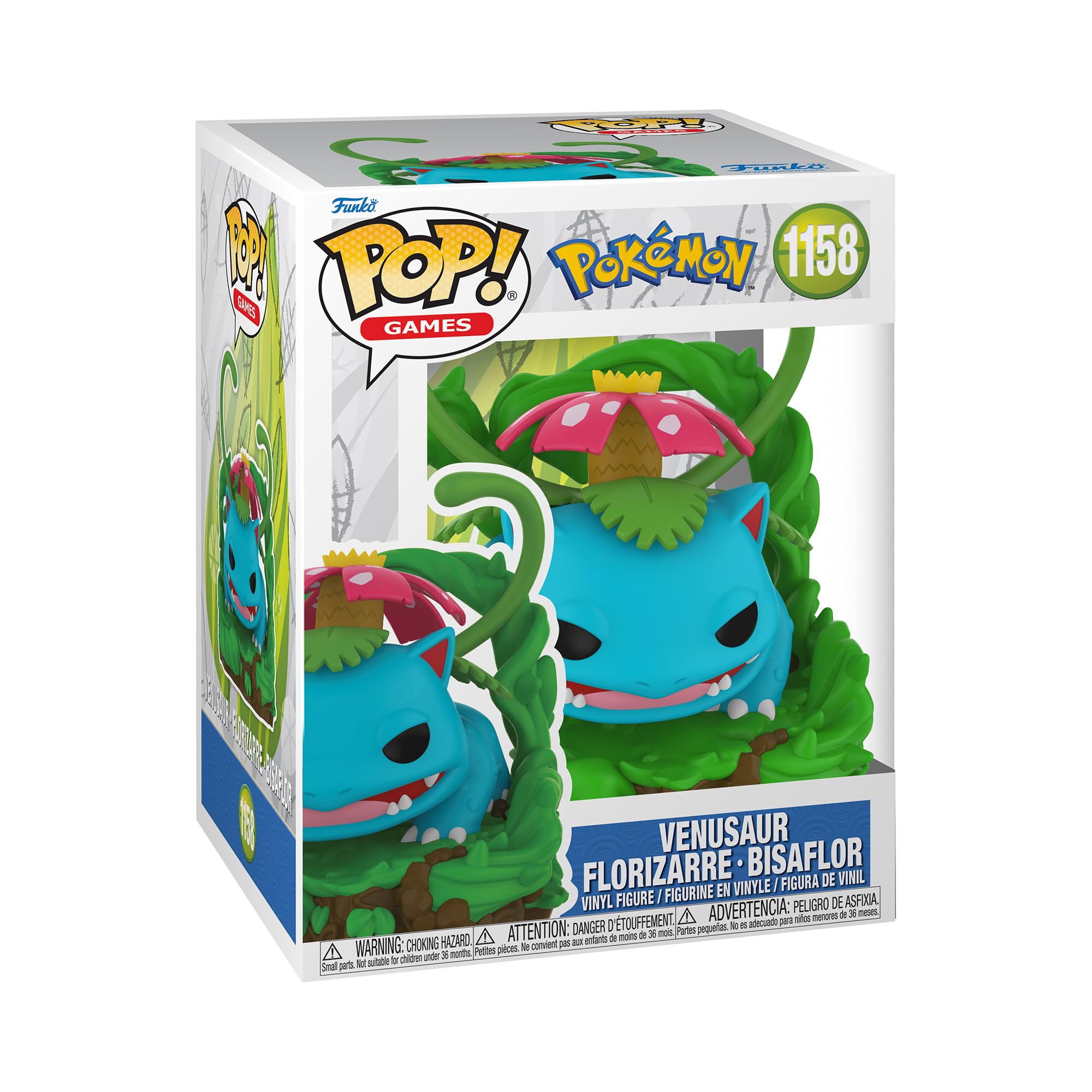 Funko Pop! Premium: Pokemon - Venusaur - Collectable Vinyl Figure - Gift Idea - Official Merchandise - Toys for Kids & Adults - Video Games Fans - Model Figure for Collectors and Display