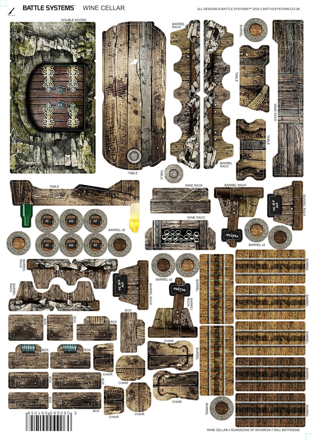 Battle Systems Wine Cellar