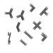Battle Systems Terrain Plastic Terrain Clips (Grey) - Core Space and SciFi, Fantasy, Modern Terrain Compatible